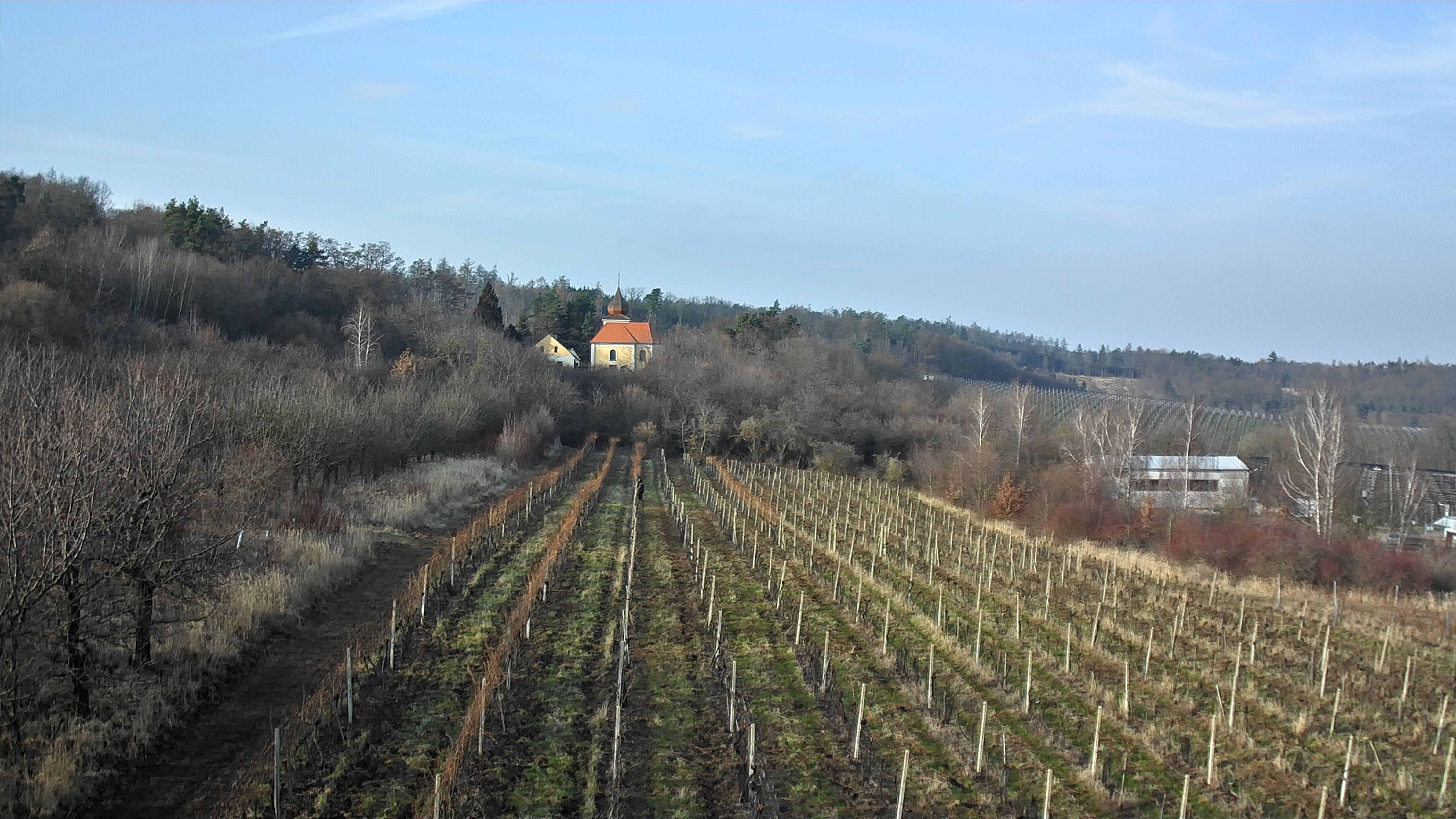 Kostel nad vinicí